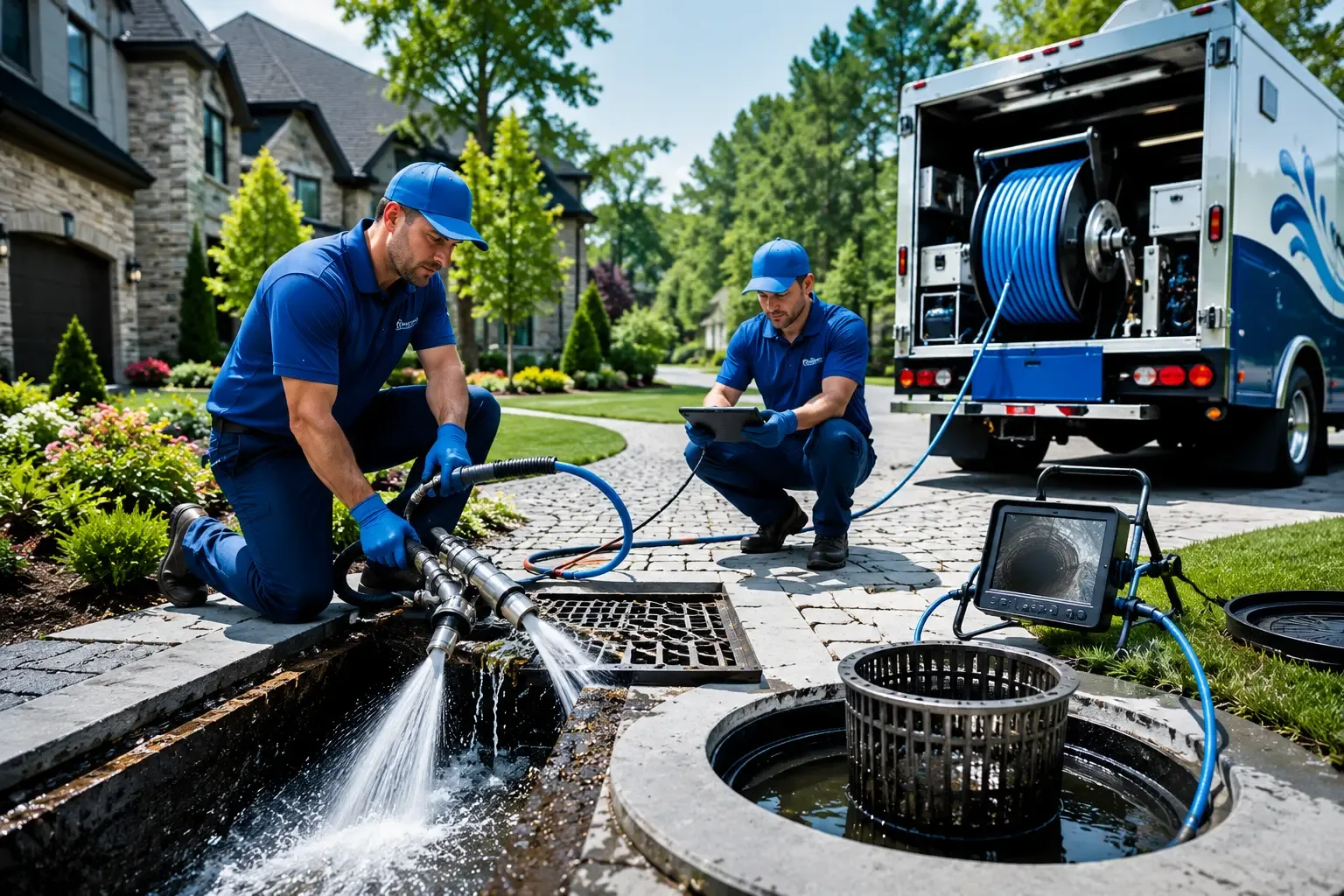 Local outdoor drain cleaning professionals in Clements, MN
